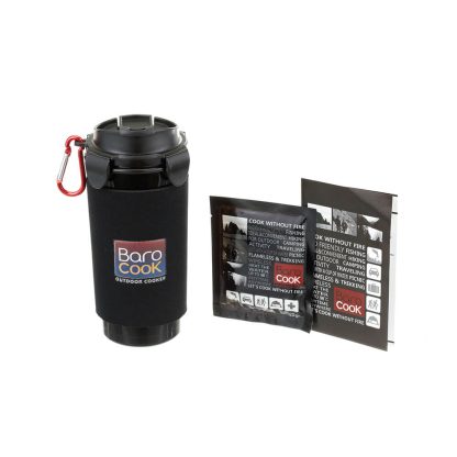 BAROCOOK - BC-004 - 400ml (Travel Mug/Café) Portable Flameless Heating System with Sleeve and heating packs